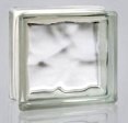 Склоблоки безбарвні Хвиля 19х19х8 см