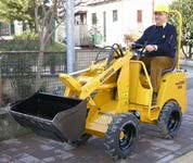 Міні-вантажник FIORI ML600, м / п 450кг, з гідро або мехзахватом для ваз і дерев, 4х4