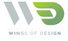 Логотип компанії Крила дизайну
